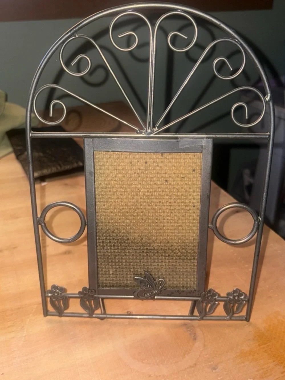 Decorative Metal Picture Frame in Bronze